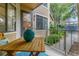 Cozy outdoor seating area, perfect for relaxing or entertaining guests at 4713 Spine Rd # D, Boulder, CO 80301