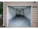 Spacious and clean two-car garage offers ample storage space, lighting and room for parking at 4713 Spine Rd # D, Boulder, CO 80301