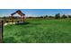 Green community space with shelter and picnic table, perfect for relaxation and outdoor enjoyment at 5705 N Genoa Way # 308, Aurora, CO 80019
