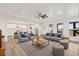 Open-concept living room showcasing modern design, great for entertaining guests at 30355 E 161St Ave, Brighton, CO 80603