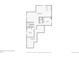 Floor plan of the basement showing bedroom, bathroom, finished, and unfinished spaces at 5930 S Platte Canyon Dr, Littleton, CO 80123