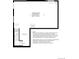 Floorplan of an unfinished basement showing stairs and storage at 206 Welded Tuff Trl, Castle Rock, CO 80104