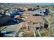 Aerial view of house and surrounding neighborhood at 10298 Tall Oaks Cir, Parker, CO 80134