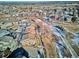 Aerial view showing a house and surrounding neighborhood at 10298 Tall Oaks Cir, Parker, CO 80134