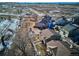 Aerial view of house and neighborhood at 10298 Tall Oaks Cir, Parker, CO 80134