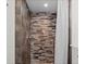Tile shower stall in the bathroom at 11823 Steele St, Thornton, CO 80233