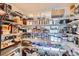 Walk-in pantry with wire shelving providing ample storage space at 15226 W 93Rd Ave, Arvada, CO 80007