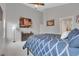 Spacious main bedroom showcasing vaulted ceilings, neutral carpet, large windows, and ample natural light at 239 Chipeta Way, Lochbuie, CO 80603