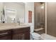 Bathroom with a glass enclosed shower at 10826 Evergold Way, Highlands Ranch, CO 80126