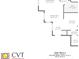 Layout showing living room, dining area, foyer, bath, kitchen, laundry, and utility room, with dimensions in a 630 sqft space at 12914 Ironstone Way # 201, Parker, CO 80134