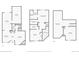 Floor plan showing a 2-story home with a finished basement at 2054 S Xenia Way # 59, Denver, CO 80231