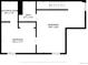 Basement floor plan featuring bedroom, bath, electrical room, and basement area at 1073 W Powers Ave, Littleton, CO 80120