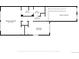 Floor plan featuring primary bedroom, bedroom, walk in closet, bath, and hall at 1073 W Powers Ave, Littleton, CO 80120