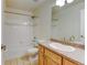 Bright full bathroom featuring shower-tub combo at 7450 Lowell Blvd # B, Westminster, CO 80030