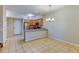Open kitchen with breakfast bar and stainless steel appliances at 7450 Lowell Blvd # B, Westminster, CO 80030
