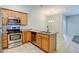 Bright kitchen featuring stainless steel appliances and a breakfast bar at 7450 Lowell Blvd # B, Westminster, CO 80030