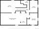 Basement floor plan of home at 1637 S Stuart St, Denver, CO 80219