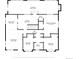First floor plan of a home at 1637 S Stuart St, Denver, CO 80219