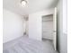Bedroom with neutral carpet and open closet at 13625 E 103Rd Pl, Commerce City, CO 80022