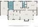 Detailed floorplan showcasing layout including kitchen, living room, bedrooms, garage, and laundry at 1900 Magnolia St, Denver, CO 80220