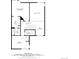 Detailed floor plan showcasing the layout of the home's third floor, including room dimensions at 1571 S Trenton Ct, Denver, CO 80231