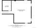 Detailed floor plan showcasing the layout of the basement floor at 7234 S Kendall Ct, Littleton, CO 80128