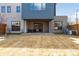 Spacious back yard with a patio, lawn, and stylish exterior, ideal for outdoor enjoyment at 2160 Folsom St, Boulder, CO 80302