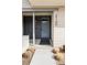 Close-up of modern front door featuring clean lines and updated architectural design at 2160 Folsom St, Boulder, CO 80302