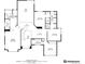 Detailed floor plan showcasing the layout of the bedrooms, bathrooms, and living spaces at 16326 E Dorado Ave, Centennial, CO 80015