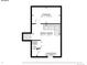 Basement floorplan showing storage and Gathering rooms for your convenience at 6376 S Estes St, Littleton, CO 80123