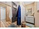 Stylish bathroom with a tiled shower and elegant vanity at 6376 S Estes St, Littleton, CO 80123
