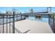 Spacious deck with metal railing offers relaxing outdoor living at 6376 S Estes St, Littleton, CO 80123