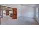Large upstairs bedroom with carpet, a vaulted ceiling, and an adjacent room at 2713 W Long Dr # C, Littleton, CO 80120