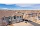 Aerial view of townhomes showcasing the well-maintained community at 3260 E 103Rd Pl # 912, Thornton, CO 80229