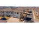 Townhome exterior highlighting the attached garages and clean landscaping at 3260 E 103Rd Pl # 912, Thornton, CO 80229