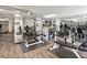 Well-equipped gym with modern exercise machines, mirrors, and ample workout space at 1020 15Th St # 24H, Denver, CO 80202