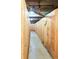 Hallway of storage units with wooden doors for personal belongings at 777 N Washington St # 508, Denver, CO 80203