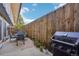 Charming outdoor patio with a grill, perfect for summer barbecues and outdoor gatherings at 6495 E Happy Canyon Rd # 171, Denver, CO 80237