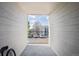 Cozy balcony with railing offering views of the parking lot and surrounding buildings at 1629 S Deframe St # B8, Lakewood, CO 80228