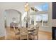 Cozy dining area with views and stylish decor at 6425 Tremolite Dr, Castle Rock, CO 80108