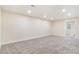 Spacious finished basement area with recessed lighting at 1240 S Chase Ct, Lakewood, CO 80232