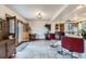 Open dining area with breakfast bar and stylish seating, perfect for casual meals at 17076 Foxton Dr, Parker, CO 80134