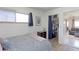 Cozy bedroom with closet and ample natural light at 2561 S Carey Way, Denver, CO 80222