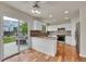 Modern kitchen with white cabinets, granite countertops, and stainless steel appliances at 11091 Clayton St, Northglenn, CO 80233