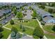 Aerial view of the property showcasing a well-landscaped community and convenient parking at 19249 E 58Th Ave # D, Denver, CO 80249