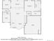 Simplified floor plan presents the flow of rooms like the living room, dining area, and garage within the home at 5461 S Youngfield Ct, Littleton, CO 80127