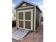 Well-maintained shed with double doors and convenient ramp access at 5461 S Youngfield Ct, Littleton, CO 80127