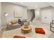 Spacious basement recreation room featuring a cozy seating area at 2664 S Cherokee St, Denver, CO 80223