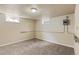 Unfinished basement area with electrical outlets and lighting at 8235 Auburn Ln, Westminster, CO 80031