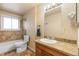 Functional bathroom with a shower-tub combination and vanity at 8235 Auburn Ln, Westminster, CO 80031